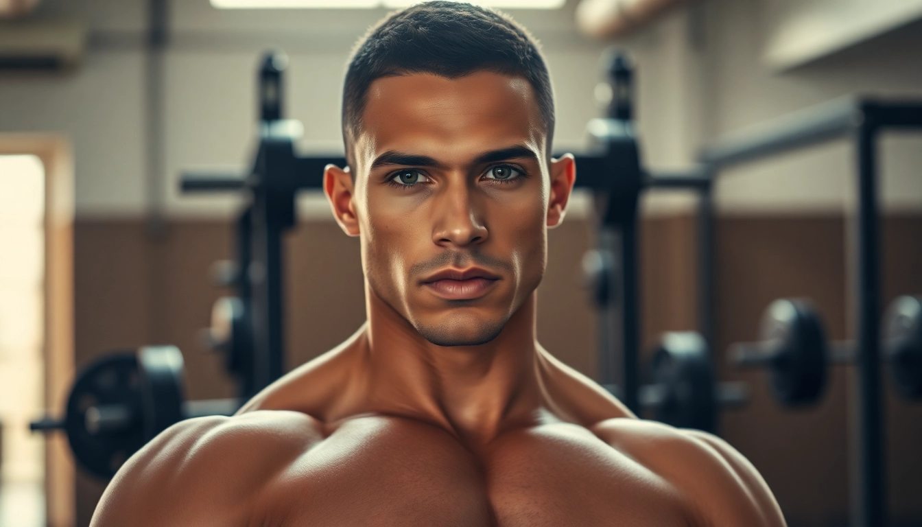 Testobal E Testosteron Enanthate als leistungsförderndes Produkt in einem Fitnessumfeld präsentieren.