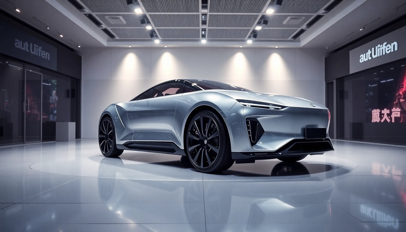 Autos mit Kufen auf einem stilvollen Showroom-Boden, der die Schönheit der Designs hervorhebt.