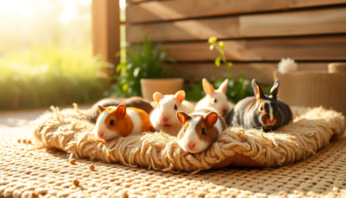 Nagermatte aus 100% Hanf für glückliche Nagetiere in einem gemütlichen Gehege.