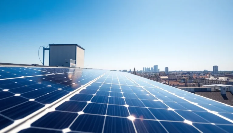 Installationsdetails von Pv anlagen wien auf modernem Dach in Wien.